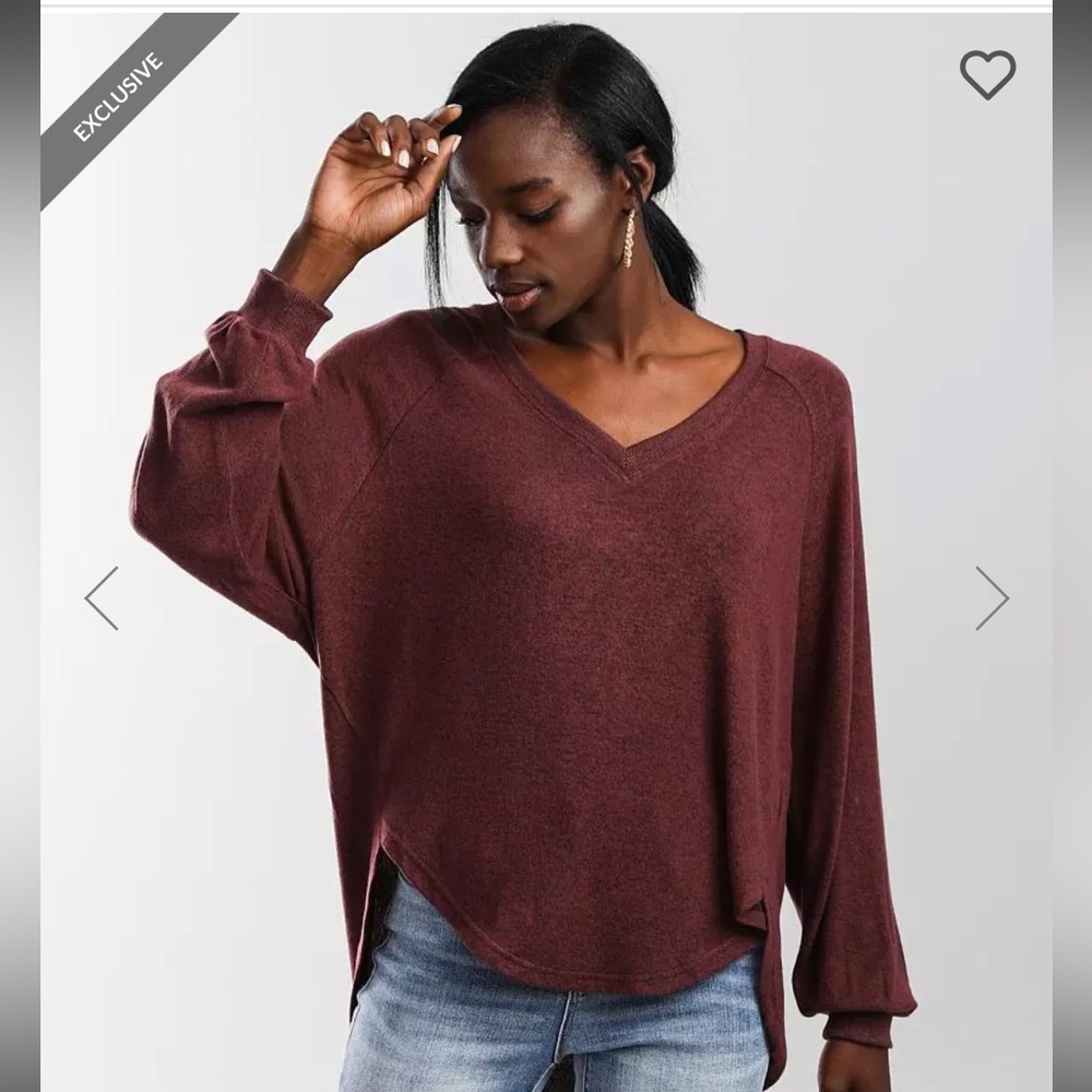 Z Supply Plira Marled Pullover NWOT size XS